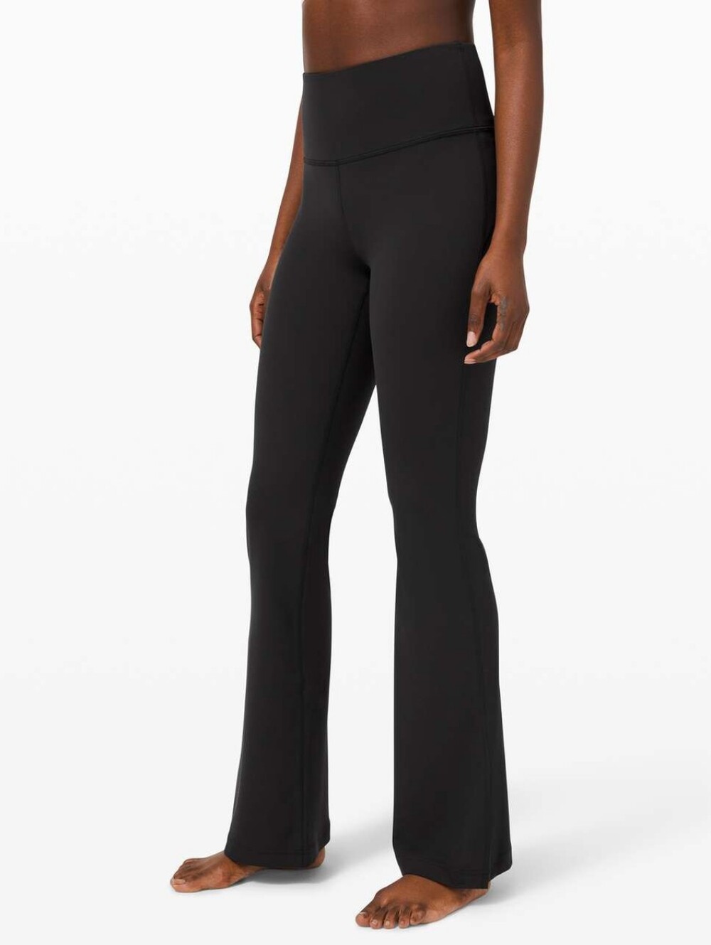Lululemon Groove Pant Flare Super High-Rise *Nulu Color Black Size 10 Active